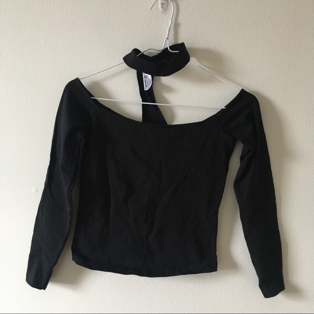 American Apparel off the shoulder top